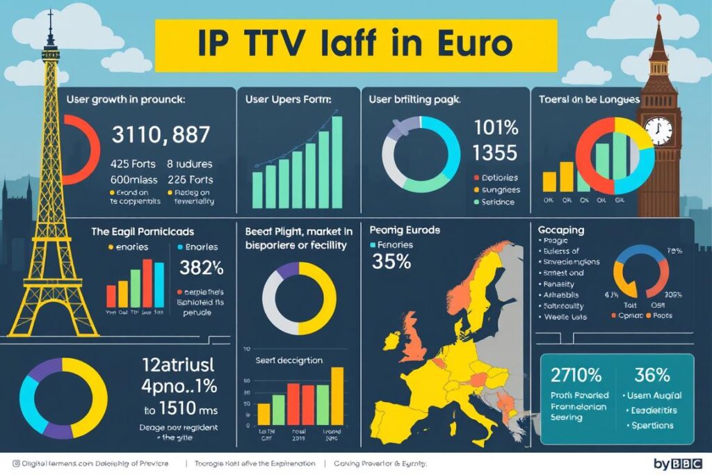 statistiques IPTV Europe